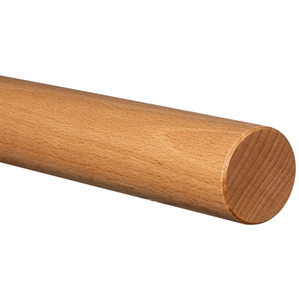Handlauf rund Buche ohne Handlaufhalter