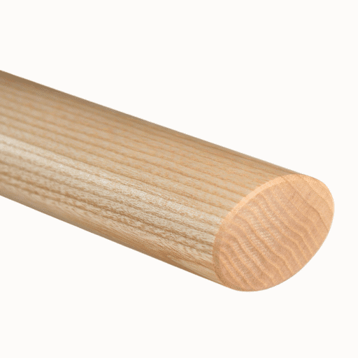 Handlauf Esche, oval Nahaufnahme