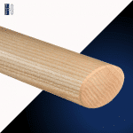 Handlauf Esche, oval Nahaufnahme